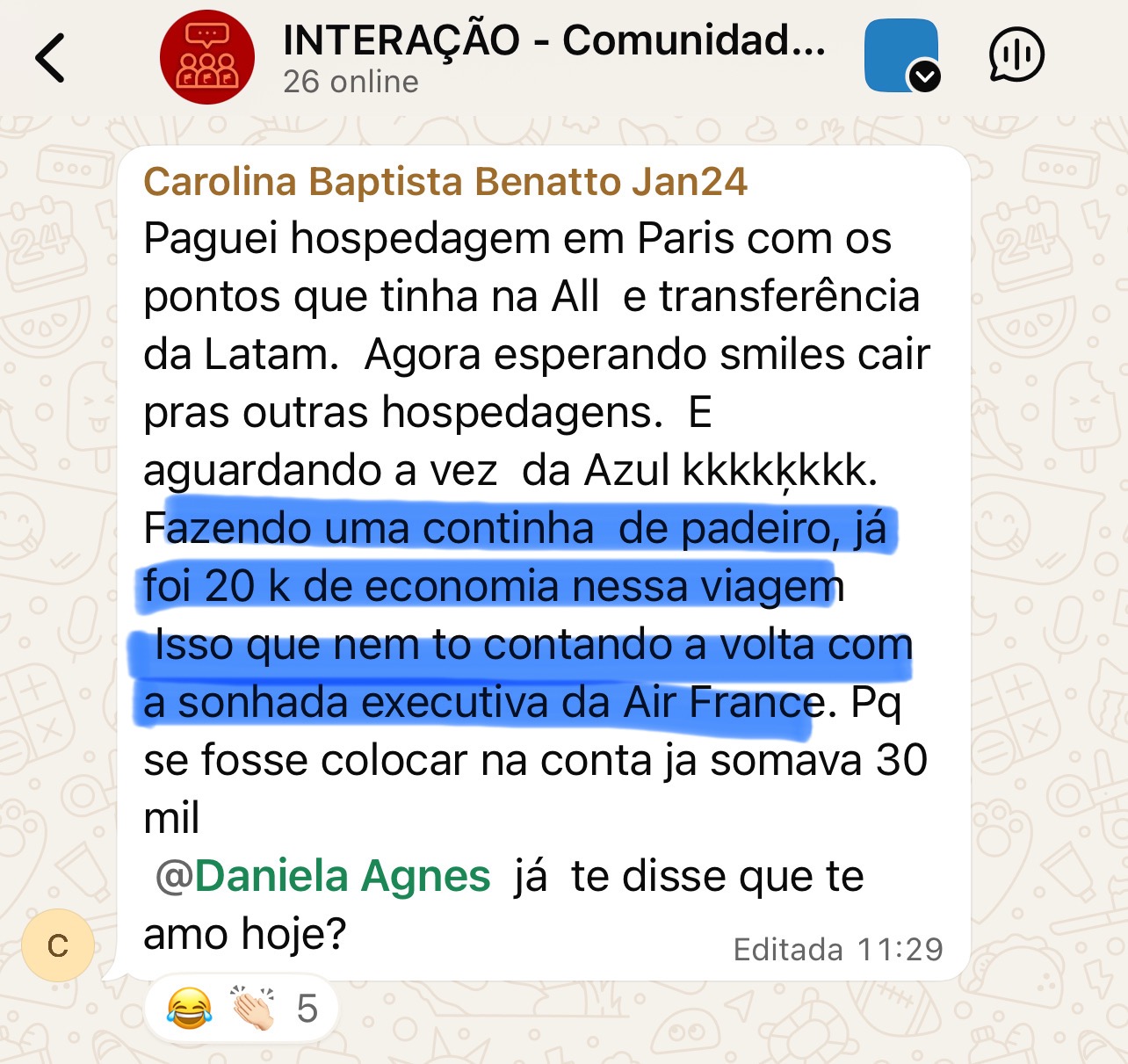 Carolina Baptista Benatto